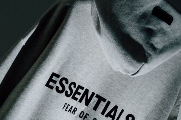 Grey Essentials Hoodie