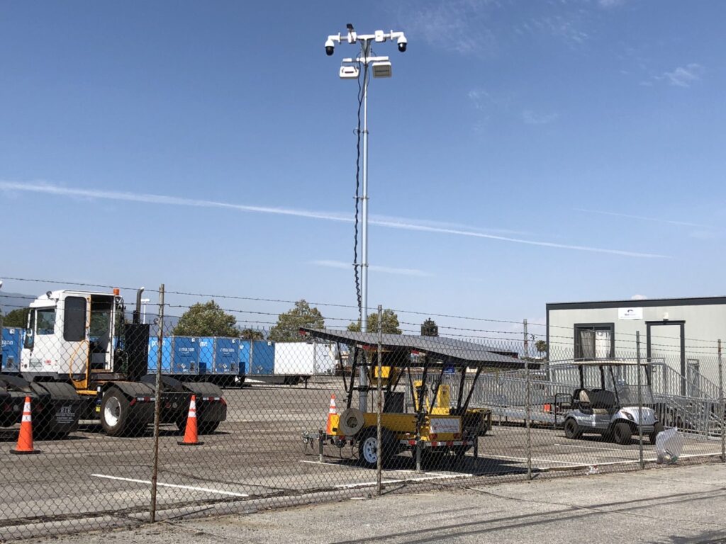 Solar Surveillance Trailer