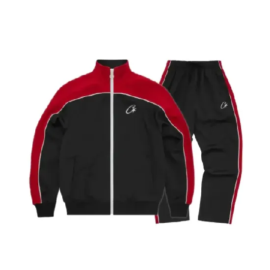 Corteiz Shotta Tracksuit Black shop and buy now