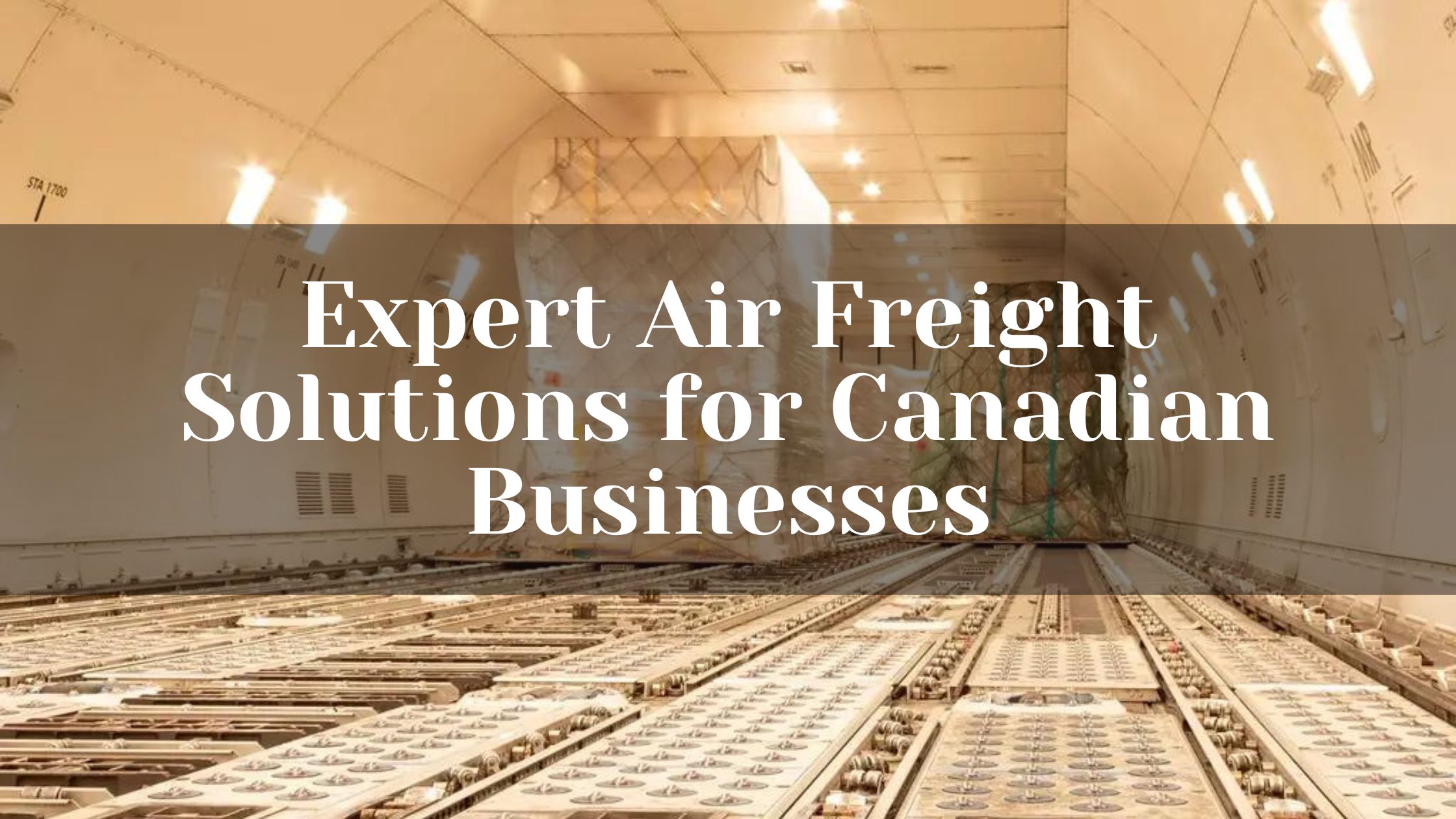 Air freight canada