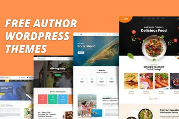 WordPress themes for authors