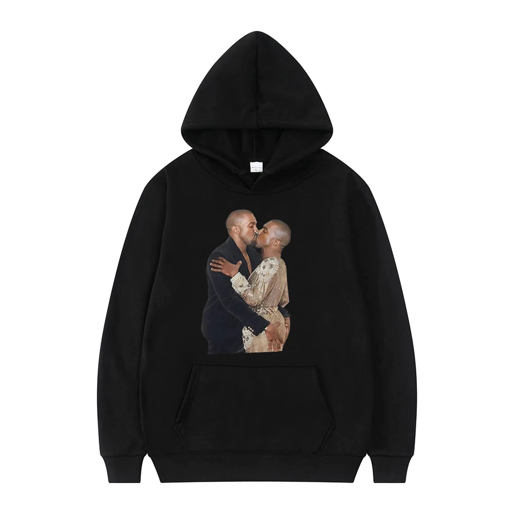 Kanye West Kissing Hoodie