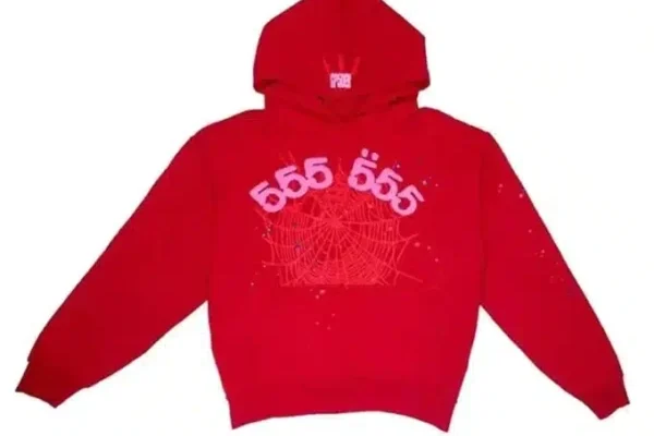 Red Sp5der Hoodie A Streetwear Icon