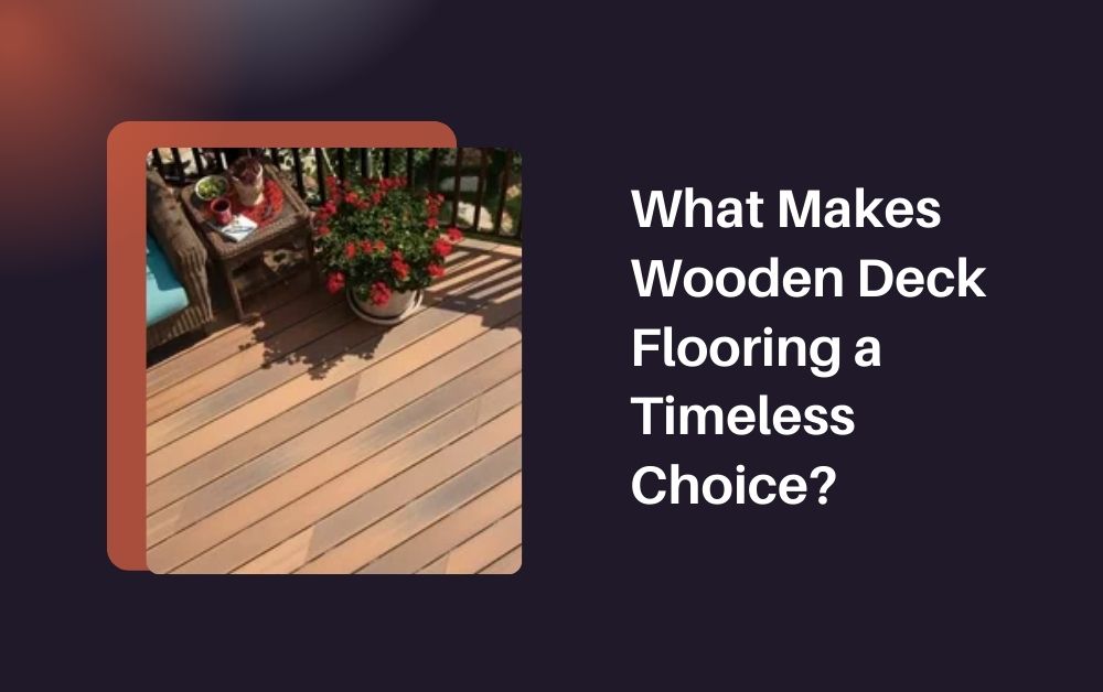 Outdoor Wooden Deck Flooring in Dubai