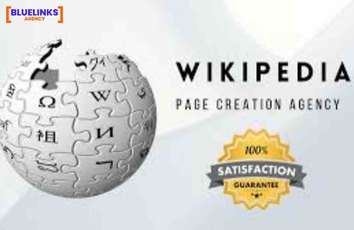 Wikipedia page creation agency