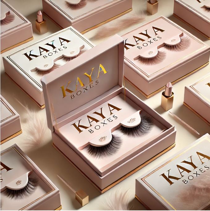 custom eyelashes boxes