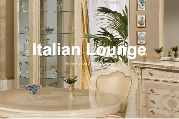 italian living room furniture