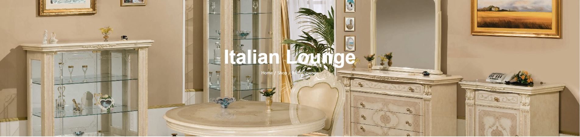 italian living room furniture