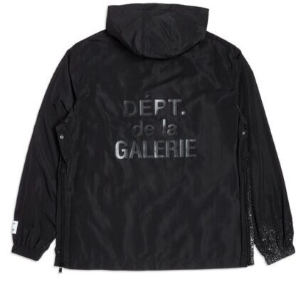 Gallery dept black lanvin hoodie